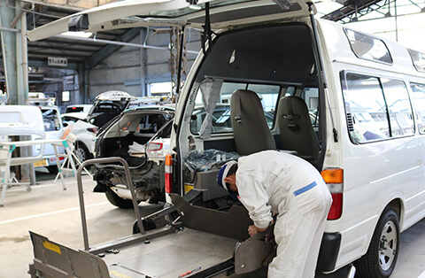 福祉車両の代車あります